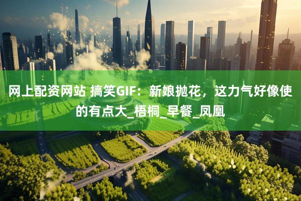 网上配资网站 搞笑GIF：新娘抛花，这力气好像使的有点大_梧桐_早餐_凤凰