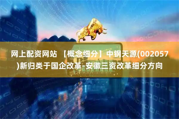 网上配资网站 【概念细分】中钢天源(002057)新归类于国企改革-安徽三资改革细分方向